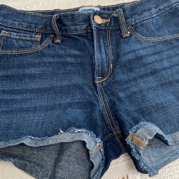 Old Navy Girls denim shorts size 14 - Picture 2 of 8